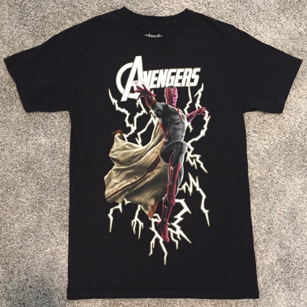 Unisex Marvel Vision Graphic T shirt
